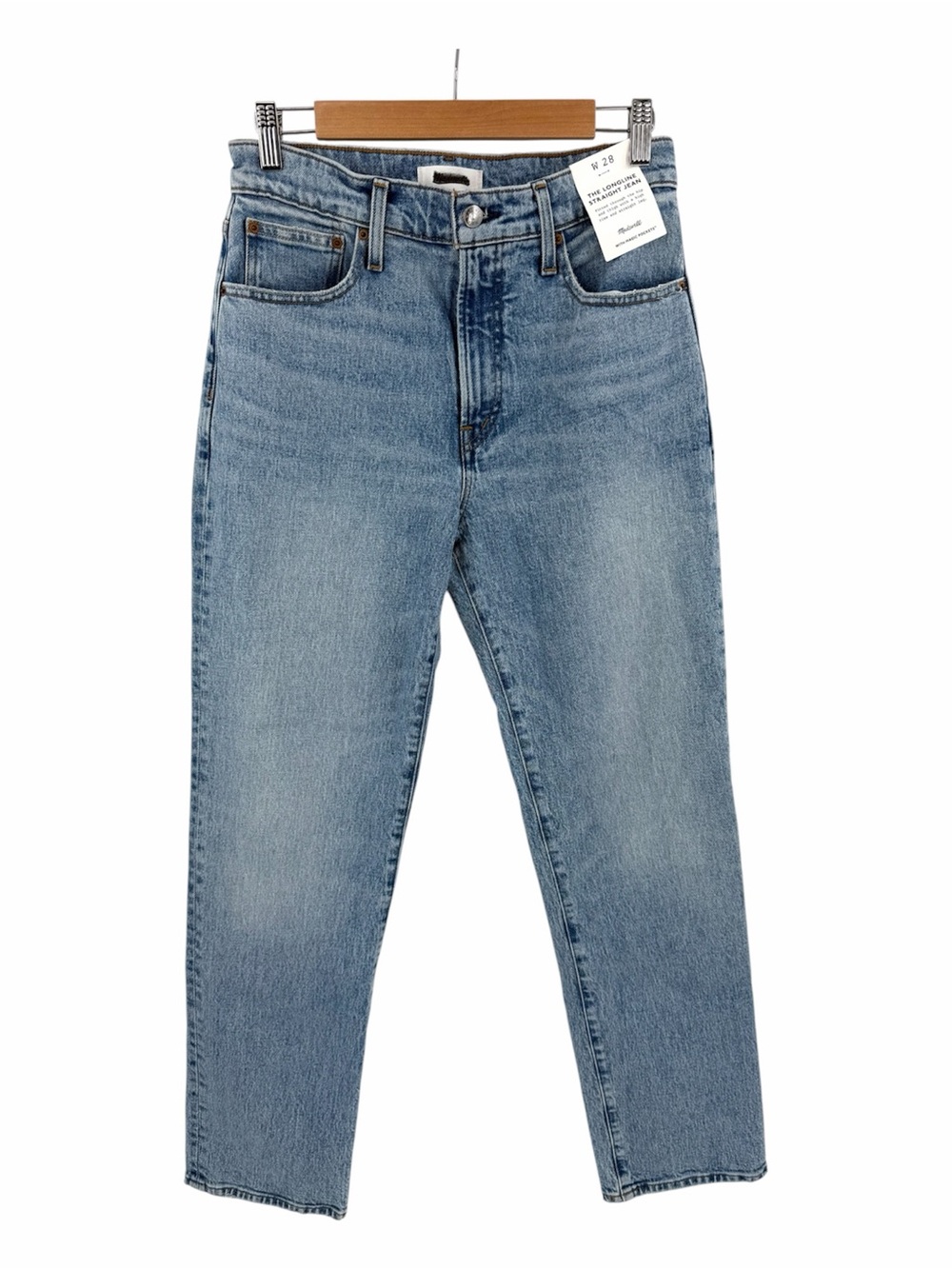 Madewell The Longline Straight Jean Size 28